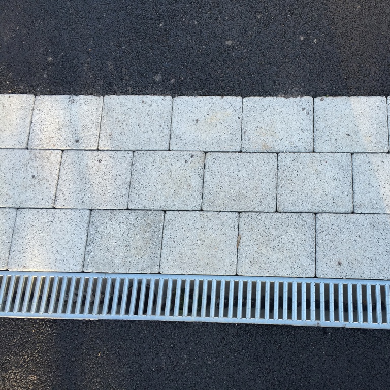 Block paving detail