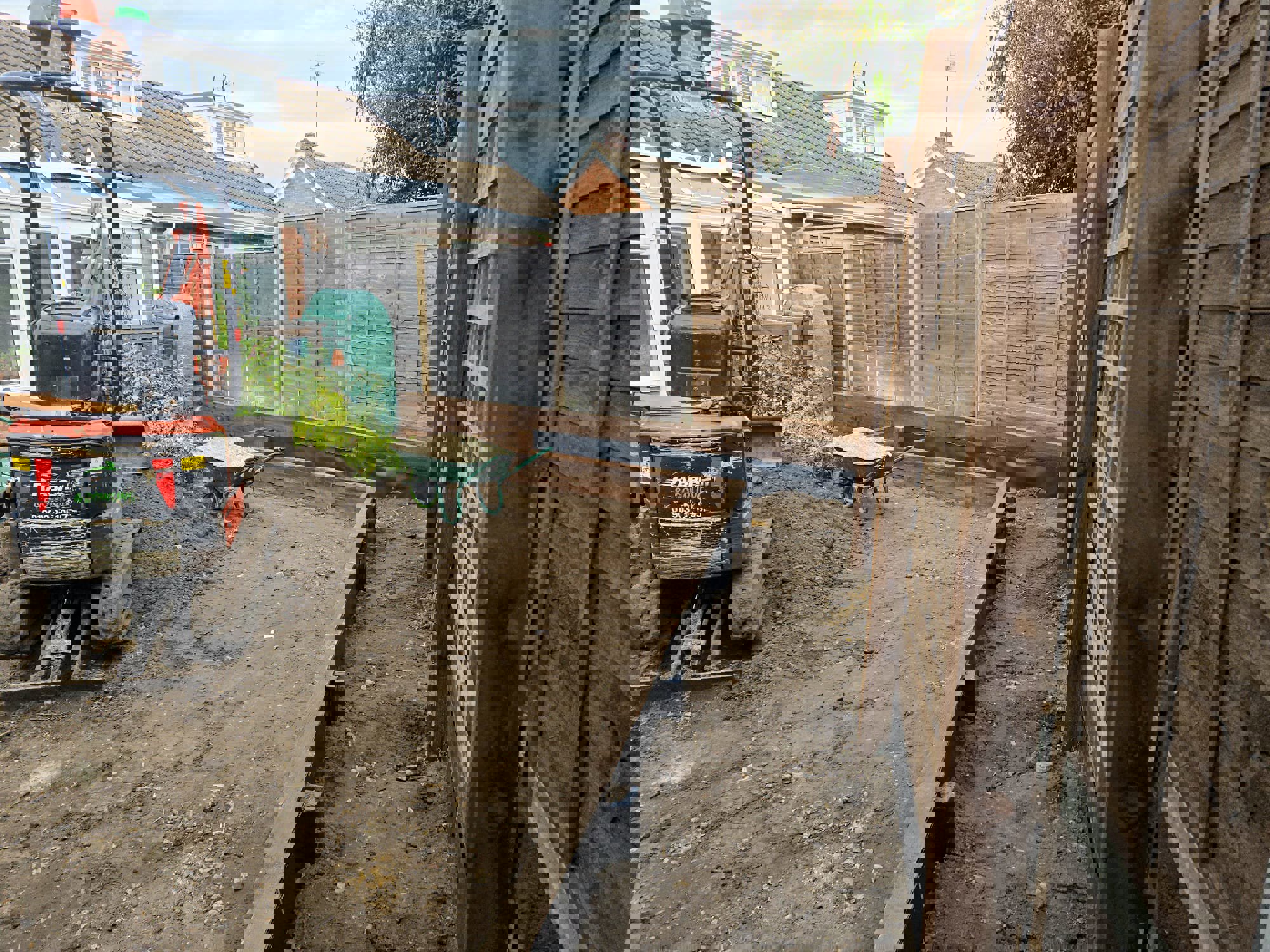 Progress photos - Yateley project