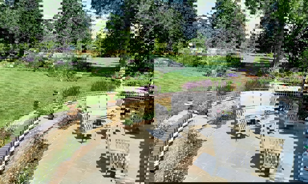 Beautiful Seating Patio Area