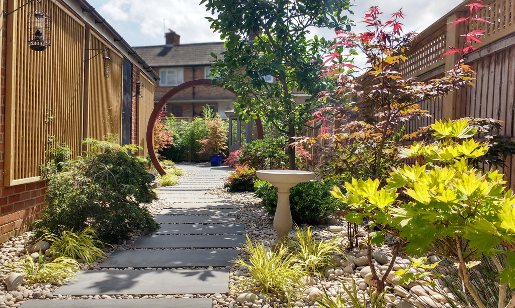 Japanese garden – Northolt – Moongate