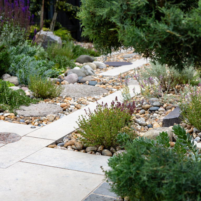 A Japanese-Inspired Garden