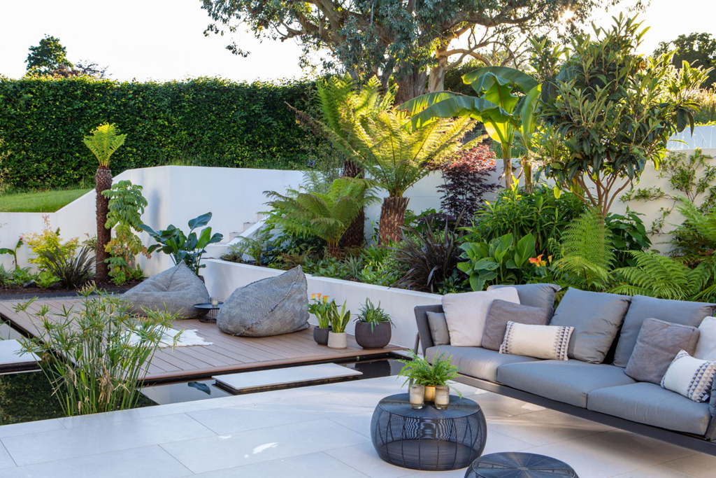 Evening on the terrace