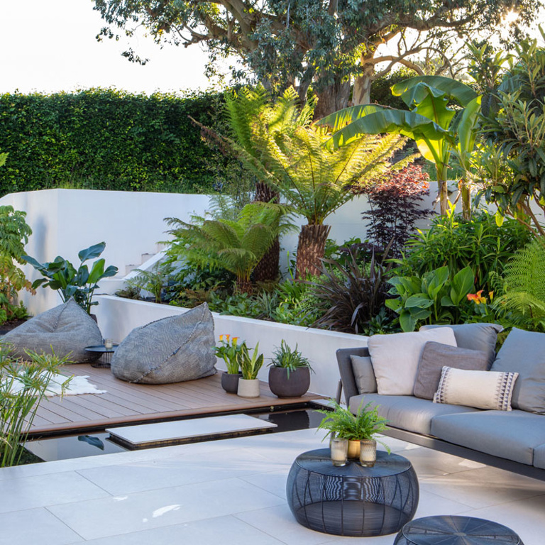 Evening on the terrace