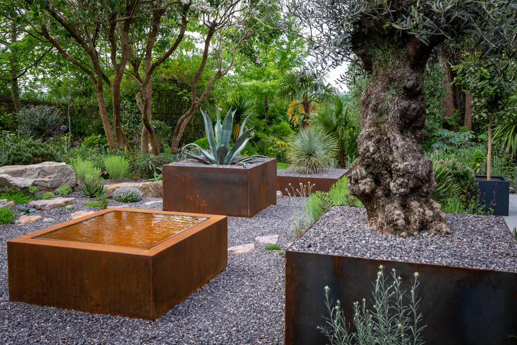 The Contemporary Courtyard Garden   