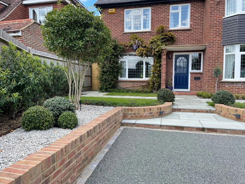 Large Resin Driveway Re-Design