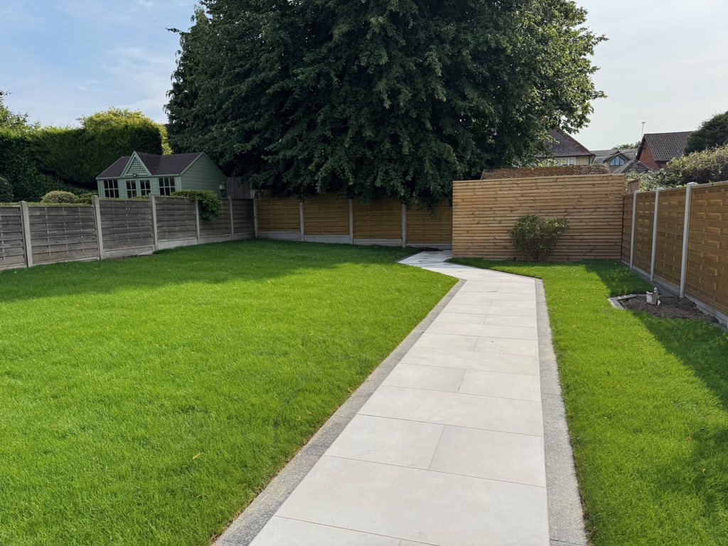 Pathway and edging planks