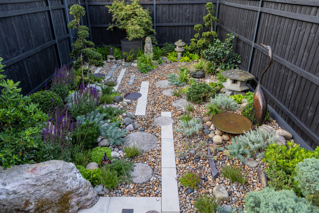 A Japanese-Inspired Garden