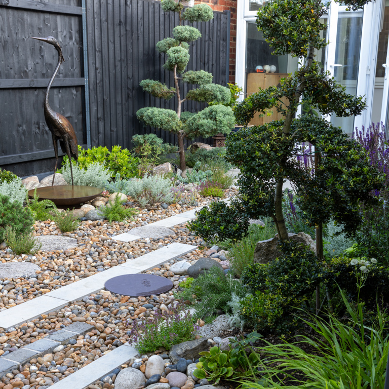 A Japanese-Inspired Garden