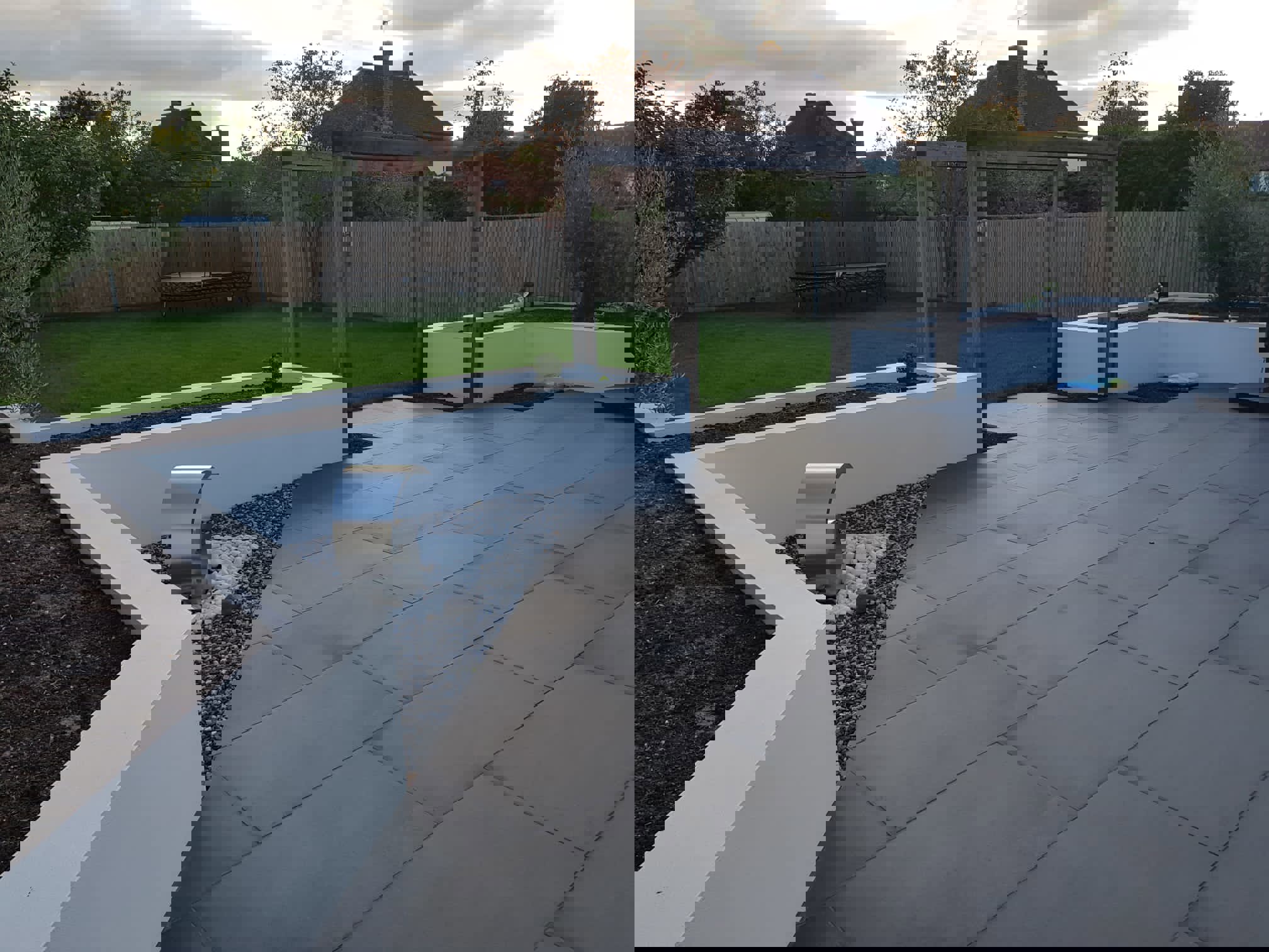 Rear garden