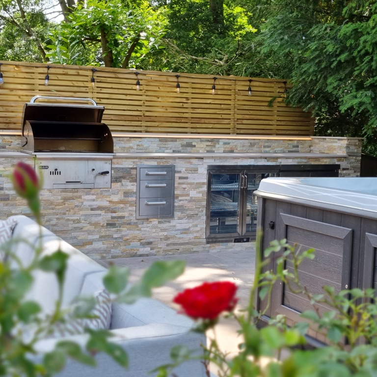 Outdoor kitchen