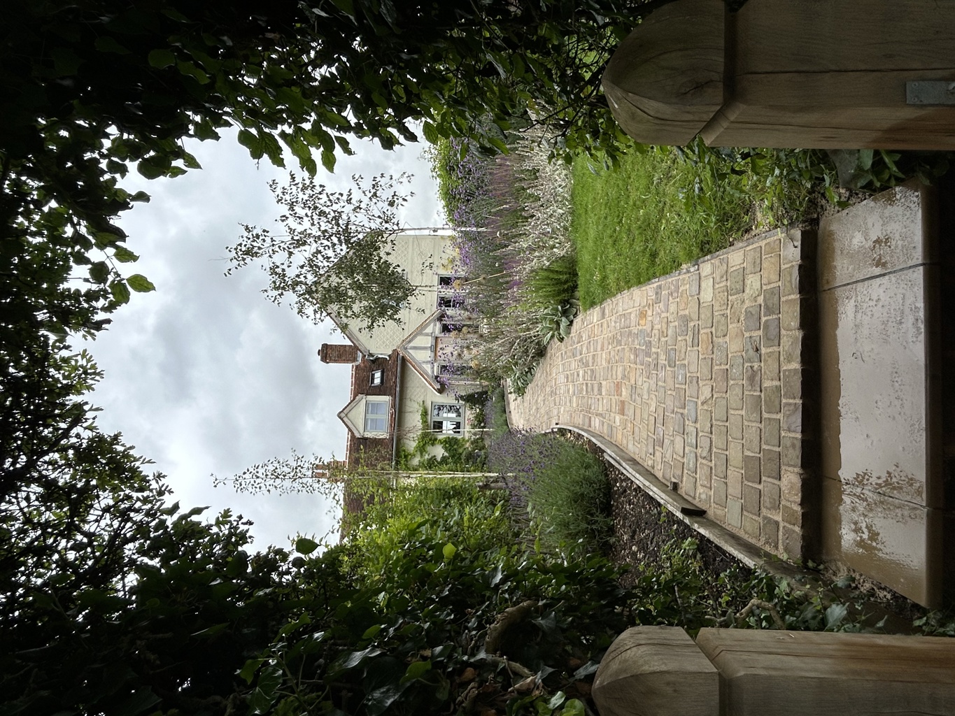 Cobble Path & Planting