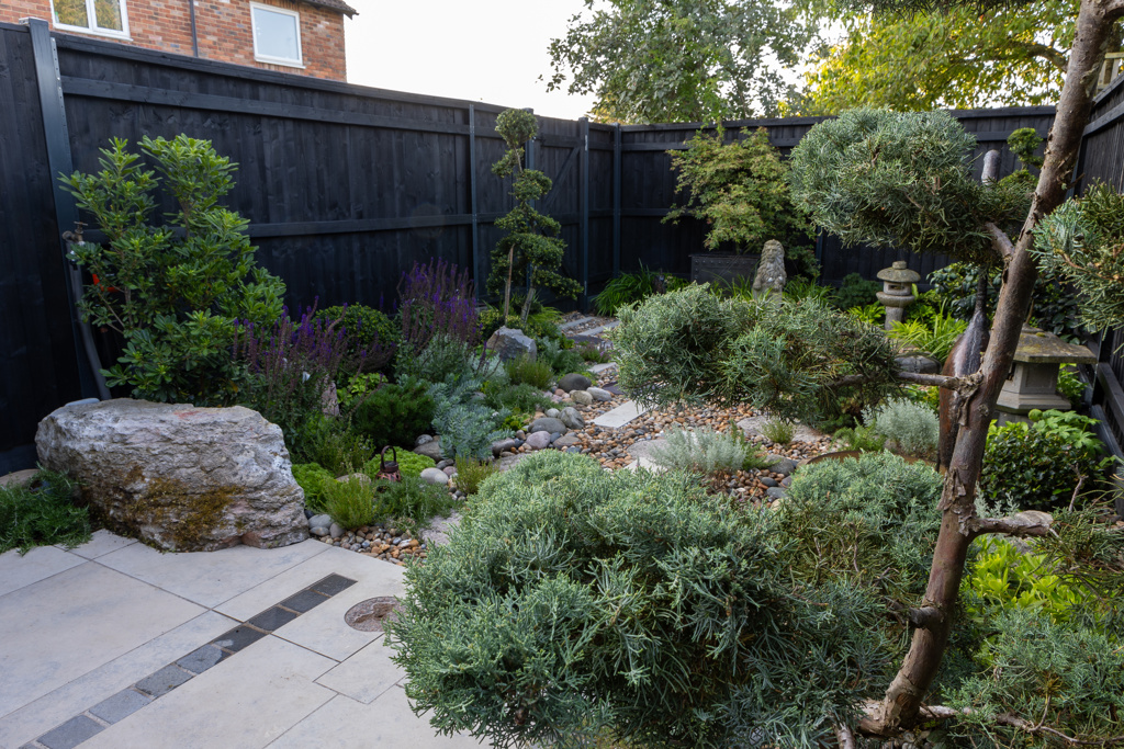 A Japanese-Inspired Garden