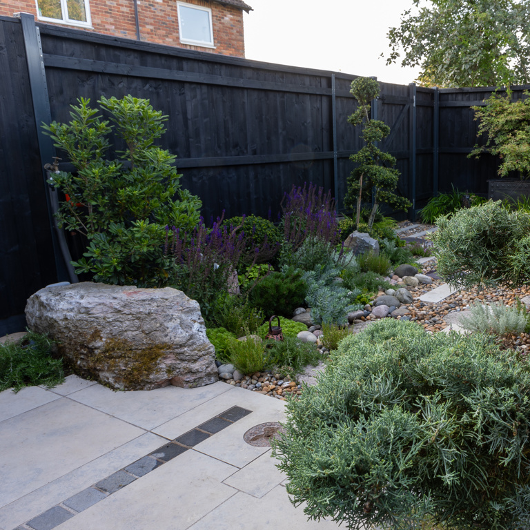 A Japanese-Inspired Garden