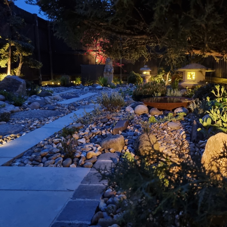 A Japanese-Inspired Garden