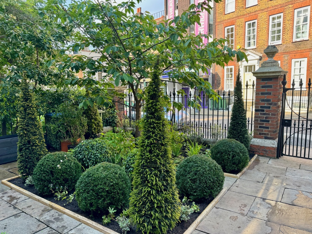 Contemporary formal Courtyard