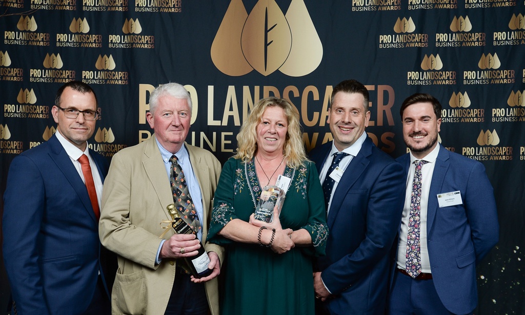 Trade Nursery of the Year 2023 collecting award