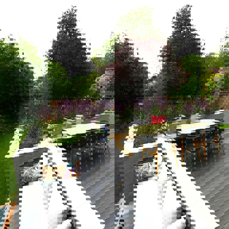 A View Of The Dining And Relaxing Areas