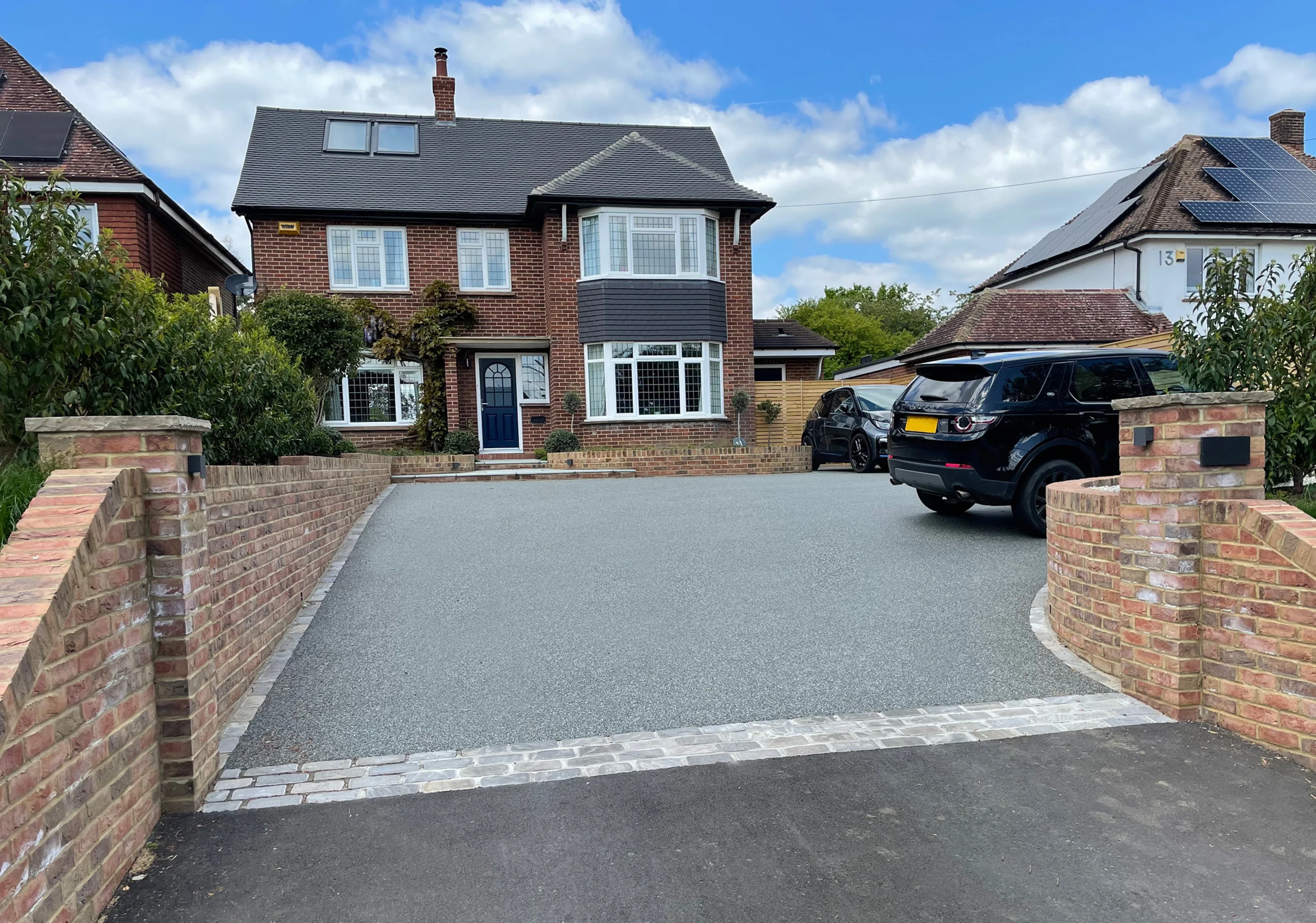 Large Resin Driveway Re-Design