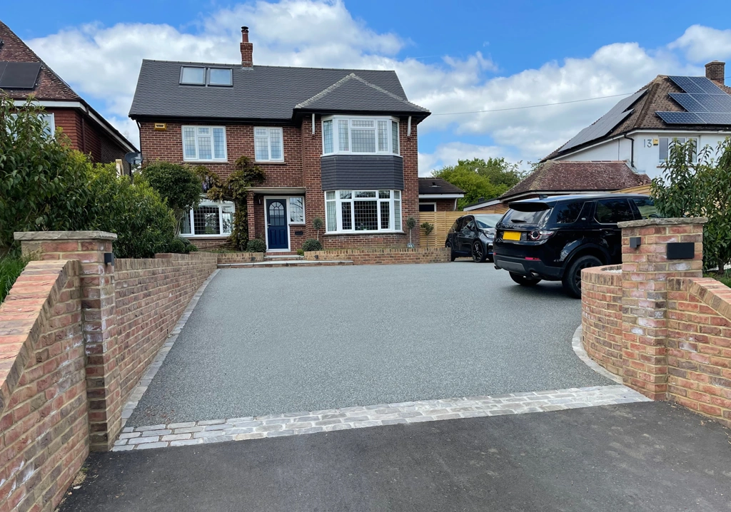 Large Resin Driveway Re-Design