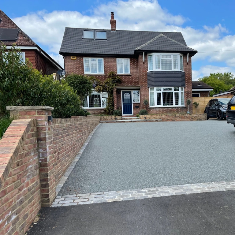 Large Resin Driveway Re-Design