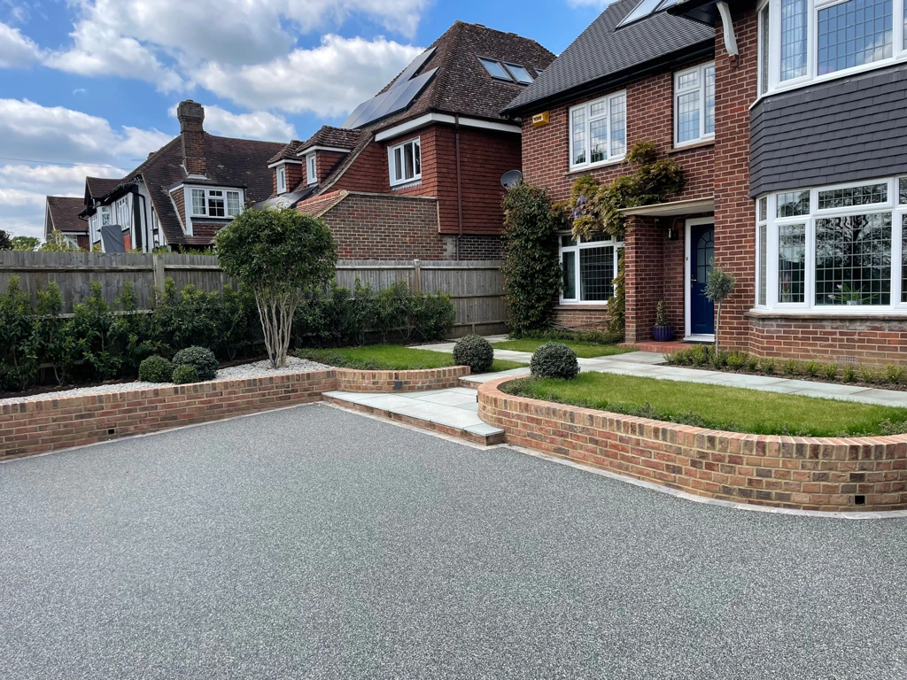 Large Resin Driveway Re-Design
