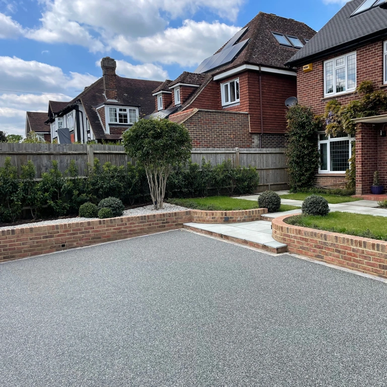 Large Resin Driveway Re-Design
