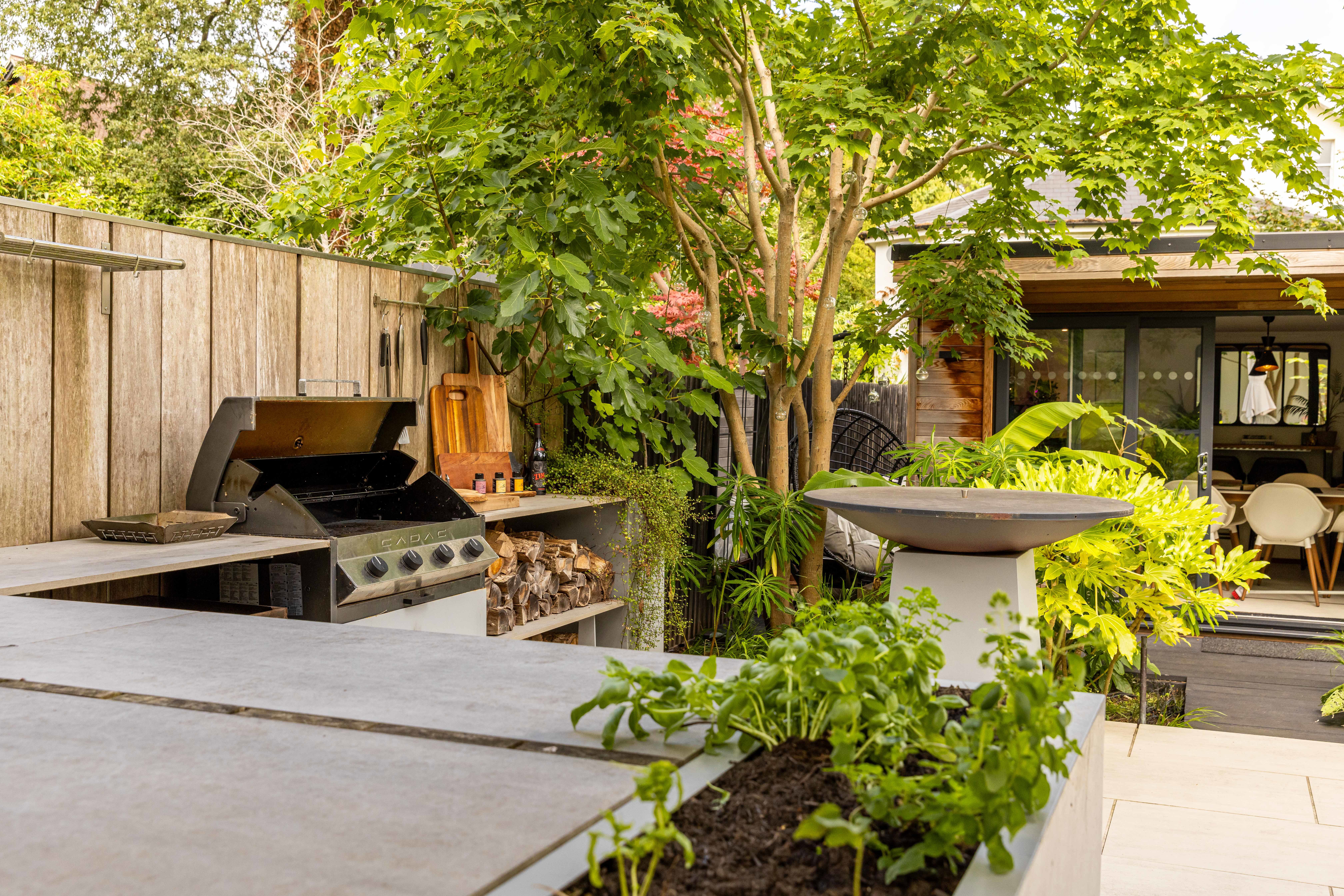 Outdoor kitchen by Grillo