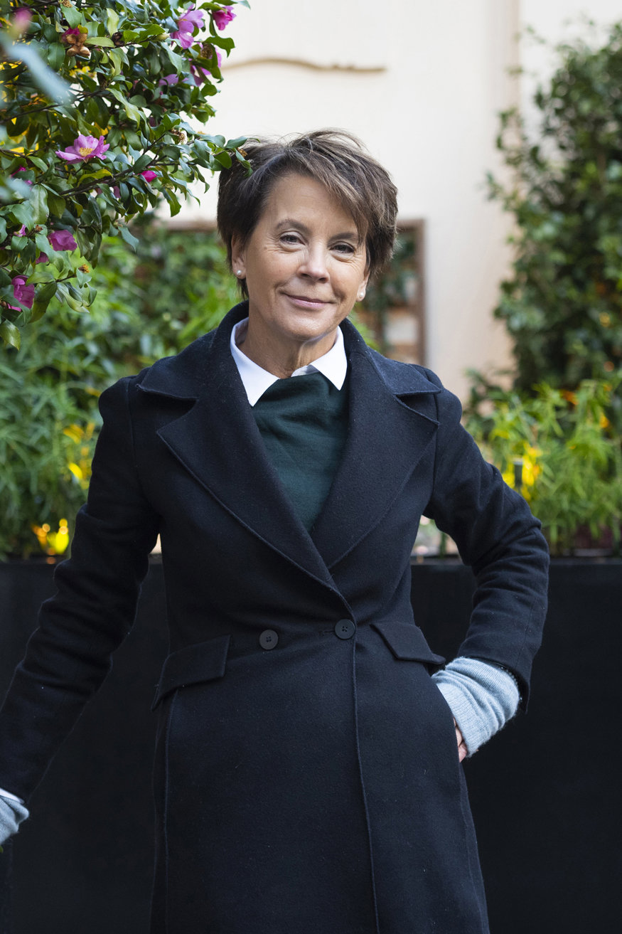 Maitanne Hunt in one of our London gardens