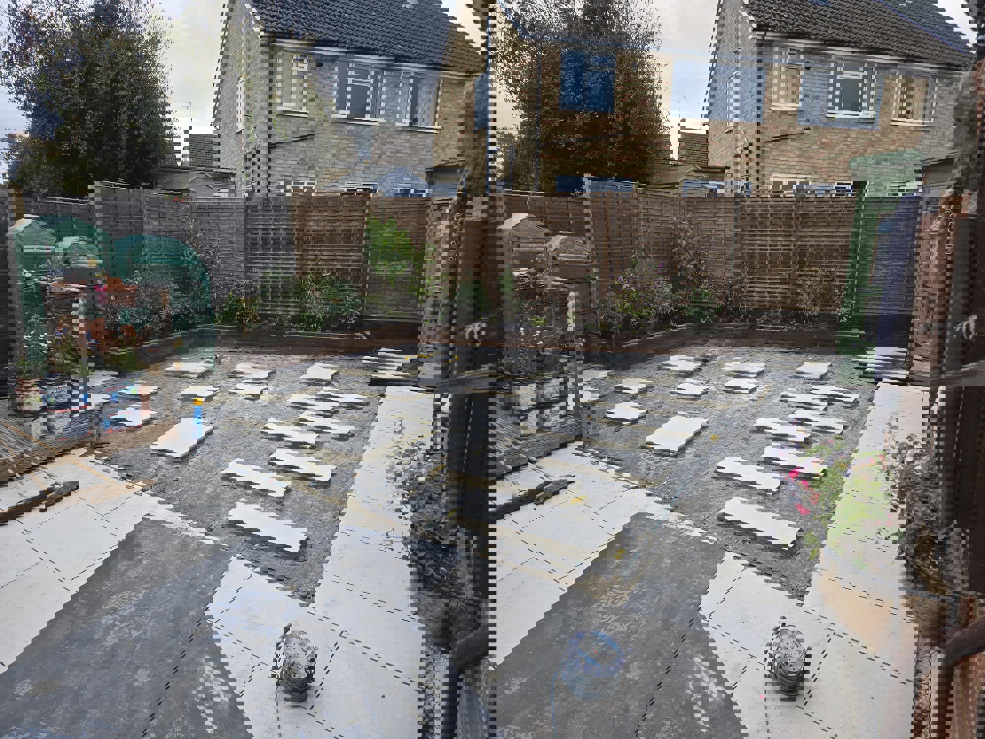 Progress photos - Yateley project