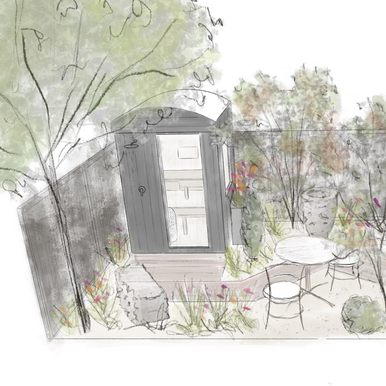 Sketch Design Concept Visual for the Harrogate Spring Show 2026