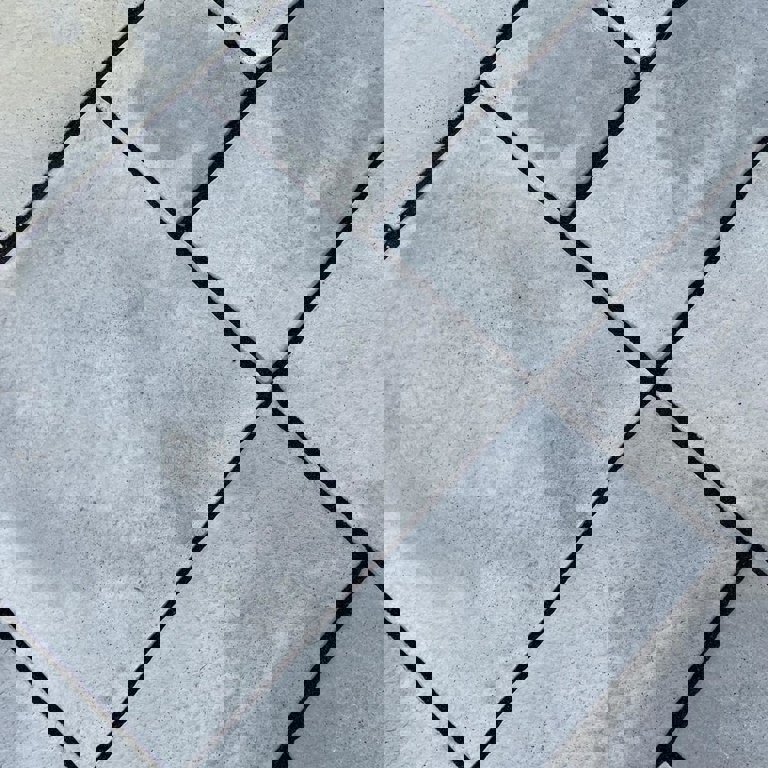 Grey Pavings with Black Pointing Gaps