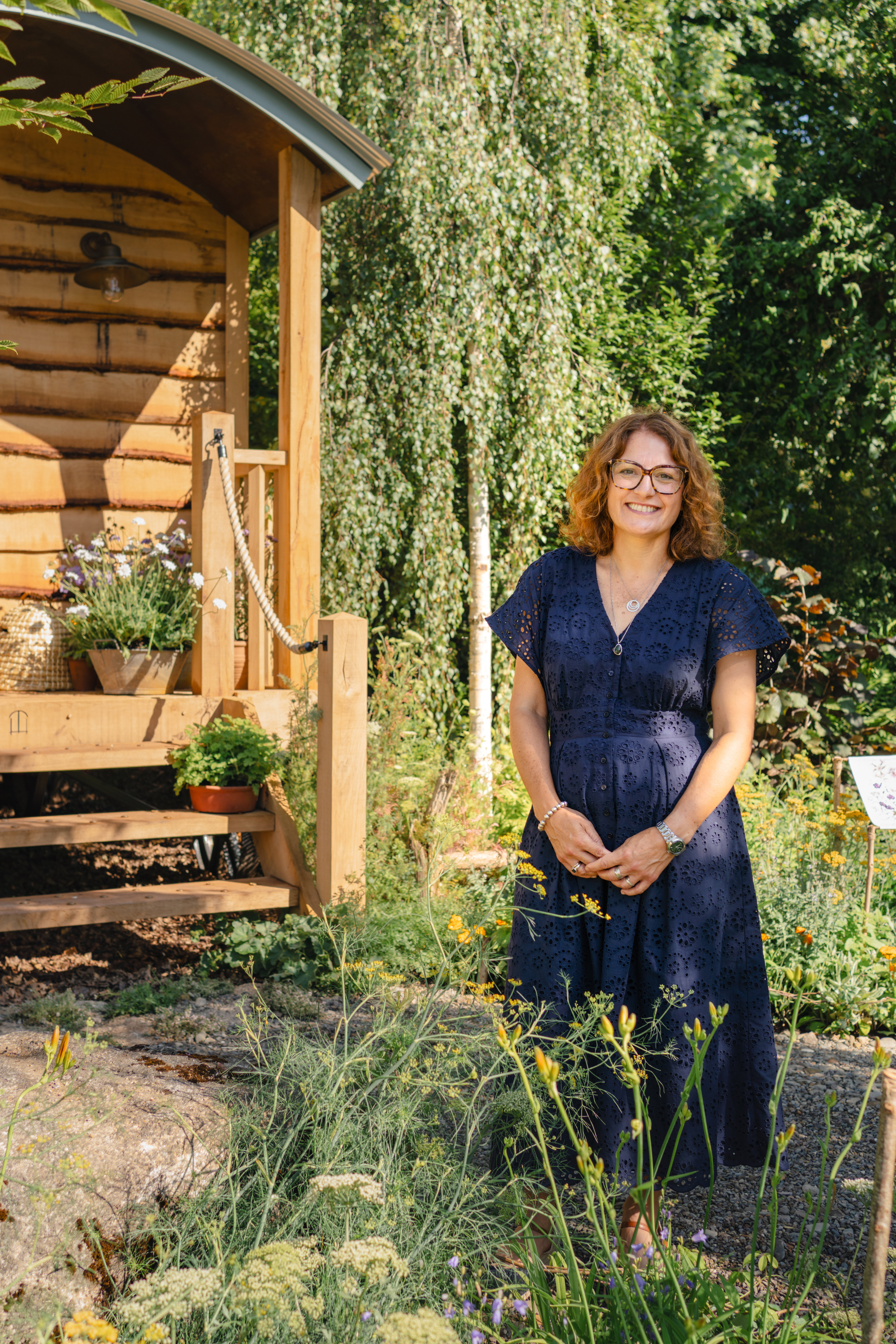 Emily at RHS Hampton Court 2025