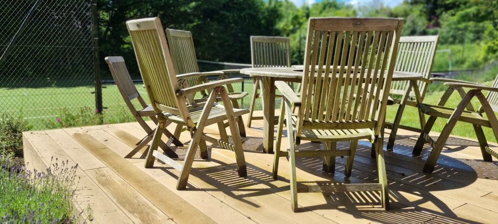 Raised Millboard decking