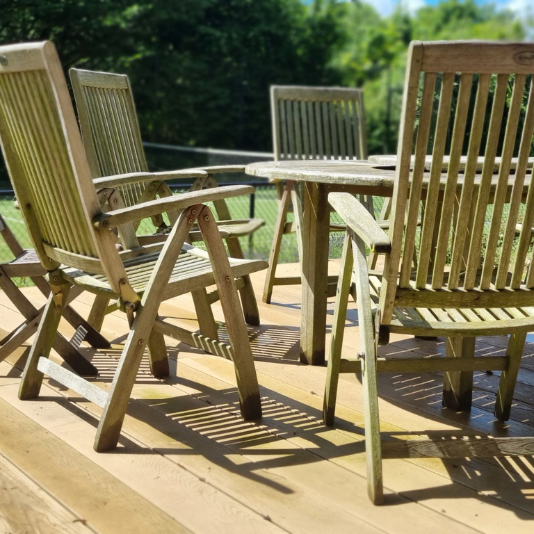 Raised Millboard decking