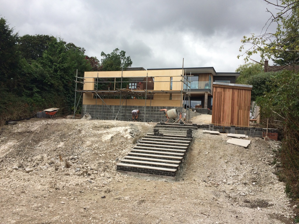 Main wall construction
